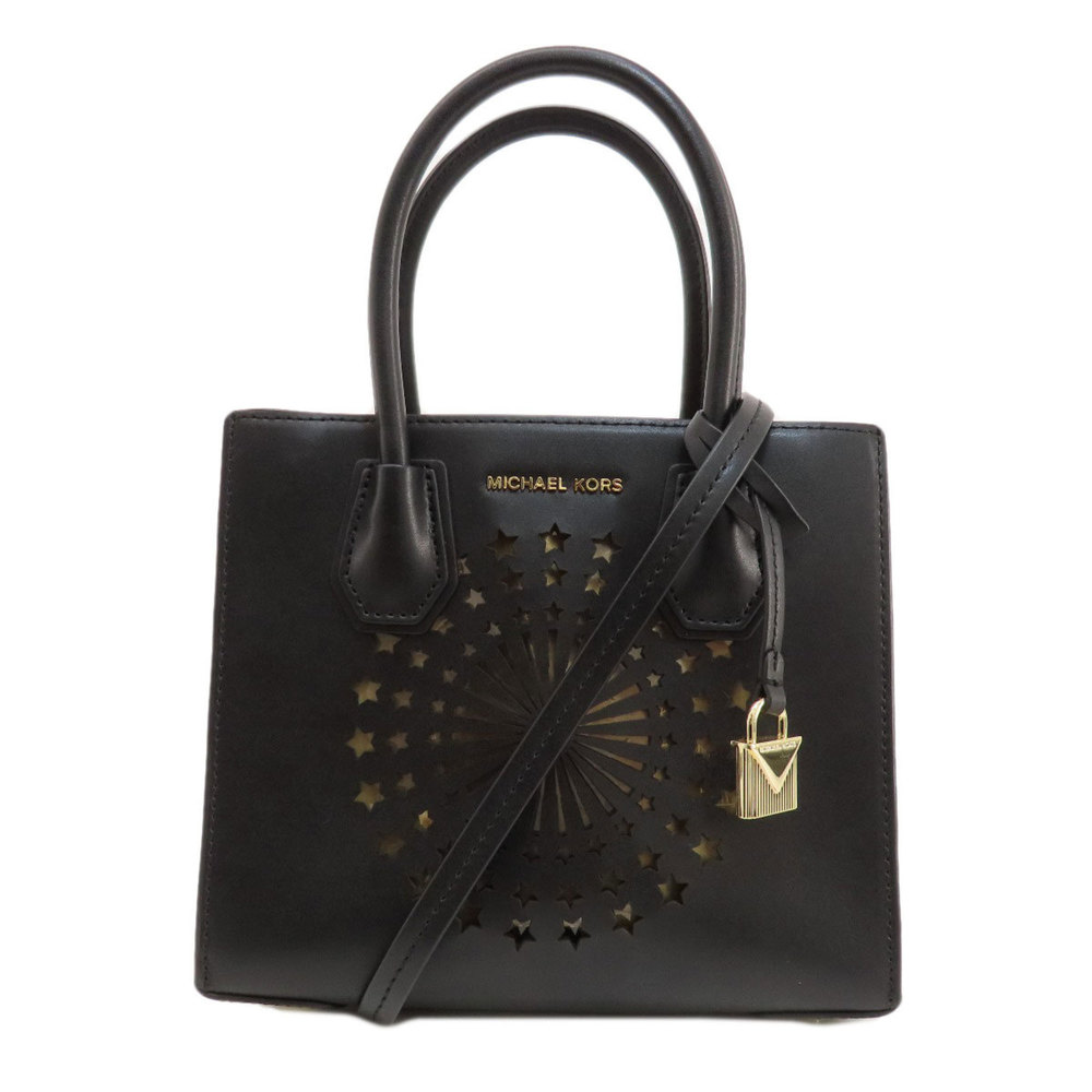 Michael Kors Fireworks Motif Handbag Leather Women's - Picture 11 of 11